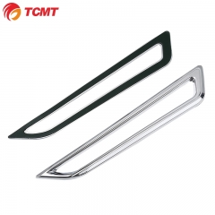 TCMT XF29012034-E Chrome Rear Brake Tail Lights Trim Accents Fit For Honda Goldwing GL1800 2018-20