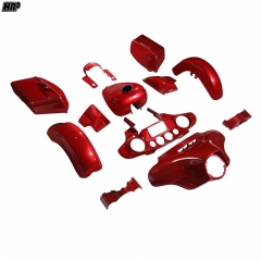 HR3 body kit/Fairing For Harley Touring Street Glide 2018 2019 Wicked Red